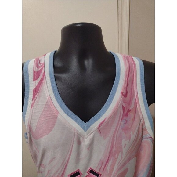 Men's Pink Panther Miami Basketball Jersey #3 Size Small S Pink - Picture 3 of 9